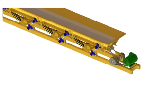Natural frequency conveyors