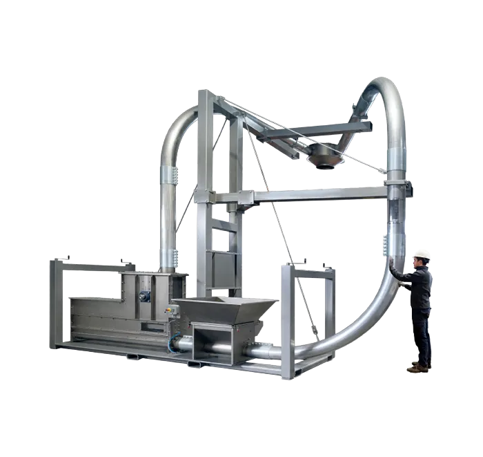 Tubular chain conveyor